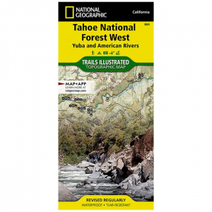 Trails Illustrated Map: Tahoe National Forest West - Yuba And American Rivers