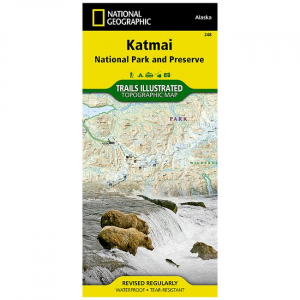 Trails Illustrated Map: Katmai National Park And Preserve