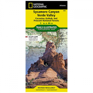 Trails Illustrated Map: Sycamore Canyon/Verde Valley - Coconino, Kaibab & Prescott National Forests