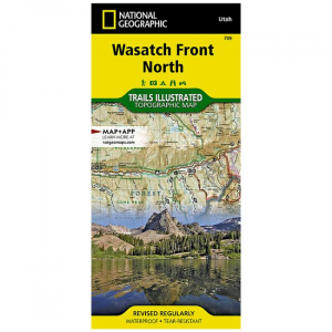 709 - Trails Illustrated Map: Wasatch Front North