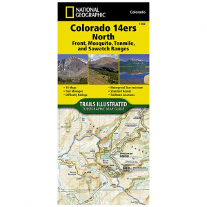 Trails Illustrated Map: Colorado Trail East: Colorado 14Ers North: Sawatch, Mosquito, And Front Ranges
