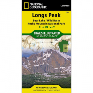 Trails Illustrated Map: Longs Peak - Bear Lake/Wild Basin/Rocky Mountain National Park