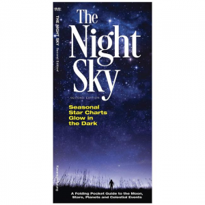 The Night Sky: A Folding Pocket Guide To The Moon, Stars, Planets And Celestial Events
