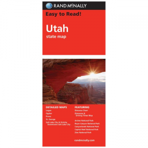 Easy To Read: Utah State Map