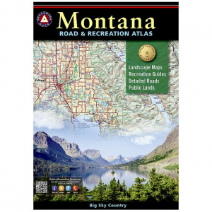 Benchmark Road & Recreation Atlas: Montana - 2021 Edition