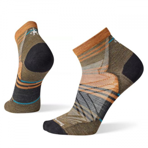 Men's Run Zero Cushion Ankle Pattern Socks