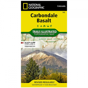 143 - Trails Illustrated Map: Carbondale/Basalt - 2019 Edition