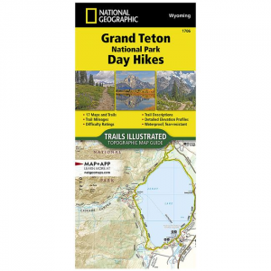 1706 - Trails Illustrated Map: Grand Teton National Park Day Hikes - 2022 Edition