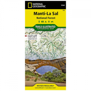 Trails Illustrated Map: Manti-Lasal National Forest - Dark Canyon & Natural Bridges National Monument