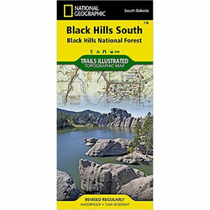 Trails Illustrated Map: Black Hills South, Black Hills National Forest - 2016 Edition