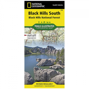Trails Illustrated Map: Black Hills South, Black Hills National Forest - 2019 Edition