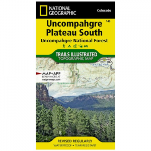 146 - Trails Illustrated Map: Uncompahgre Plateau South - Uncompahgre National Forest - 2019 Edition