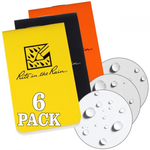 On The Go Stapled Notebook 3 X 2 (6-Pack)