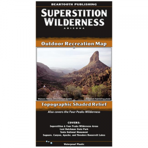 Superstition Wilderness Outdoor Recreation Map