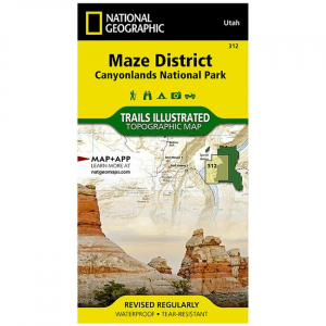 312 - Trails Illustrated Map: Maze District - Canyonlands National Park - 2021 Edition