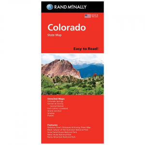 Rand Mcnally: Easy To Read: Colorado State Map - 2021 Edition