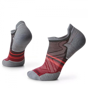 Men's Run Targeted Cushion Low Ankle Pattern Socks