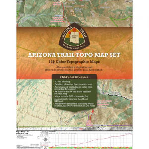 Arizona Trail Topo Map Set - February 2023 Edition