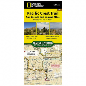 Trails Illustrated Map: Pacific Crest Trail: San Jacinto And Laguna Mtns: San Gorgonio Pass To Mexico