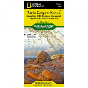 Trails Illustrated Map: Paria Canyon, Kanab - Vermillion Cliffs National Mounument/Grand Staircase-Escalante National Monutment