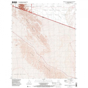 Sierra De La Lechuguilla, AZ - 7.5' Topo 1996