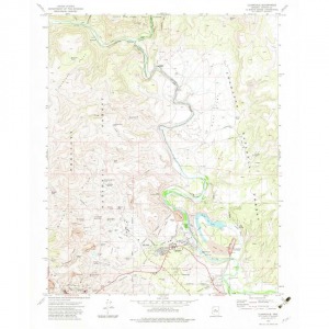 Clarkdale, AZ - 7.5' Topo 1973