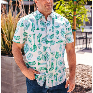 Desert Flora Button Up Shirt