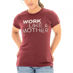 Women's Work Like A Mother Crew Neck Tee