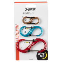 S-Biner Slidelock Aluminum (3 Pack)