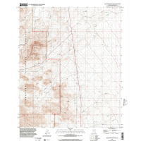 Gillespie Mountain, AZ - 7.5' Topo 1996