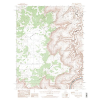 Kanab Point, AZ - 7.5' Topo 1988