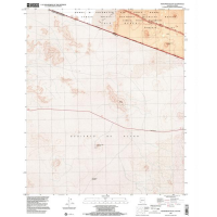 Monument Bluff, AZ - 7.5' Topo 1996