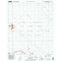 North Of Agua Dulce Mountains, AZ - 7.5' Topo 1996