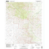Muskhog Mountain, AZ - 7.5' Topo 1996