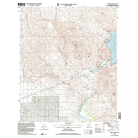 Bartlett Dam, AZ - 7.5' Topo 2004
