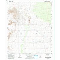 Picacho Reservoir SE, AZ - 7.5' Topo 1993