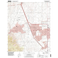 Fort Huachuca, AZ - 7.5' Topo 1996