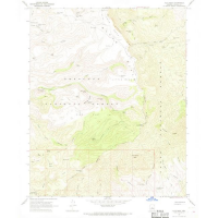 Tule Mesa, AZ - 7.5' Topo 1967