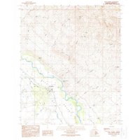 Fort Thomas, AZ - 7.5' Topo 1989