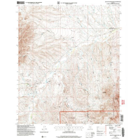 Saucito Mountain, AZ - 7.5' Topo 2004