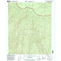 Limestone Canyon North, AZ - 7.5' Topo 1998