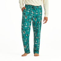 Men's Winter Woodland Pattern Classic Sleep Pant