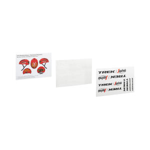 Bontrager XXX WaveCel Trek-Segafredo Decal Set