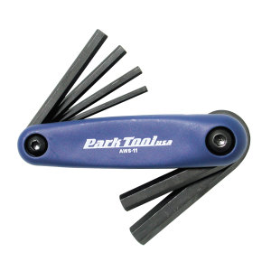 Park Tool AWS-11 Fold-Up Hex Wrench Set