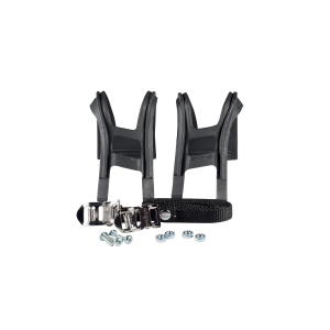 Wellgo MT-13 Medium Toe Clip & Strap Set