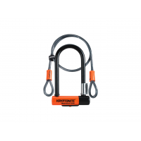 Kryptonite New-U Evolution Mini-7 U-Lock with 4' Flex Cable