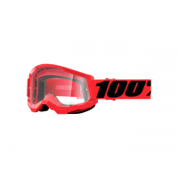 100% Strata 2 Clear Lens Goggles