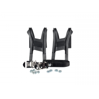 Wellgo MT-13 Medium Toe Clip & Strap Set