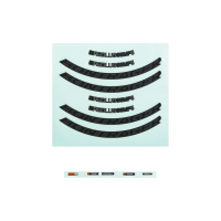 Bontrager Aeolus Comp Disc Rim Decal Set