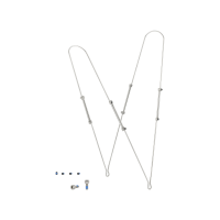 Bontrager NCS 55mm Fender Alloy Rear Strut Kit